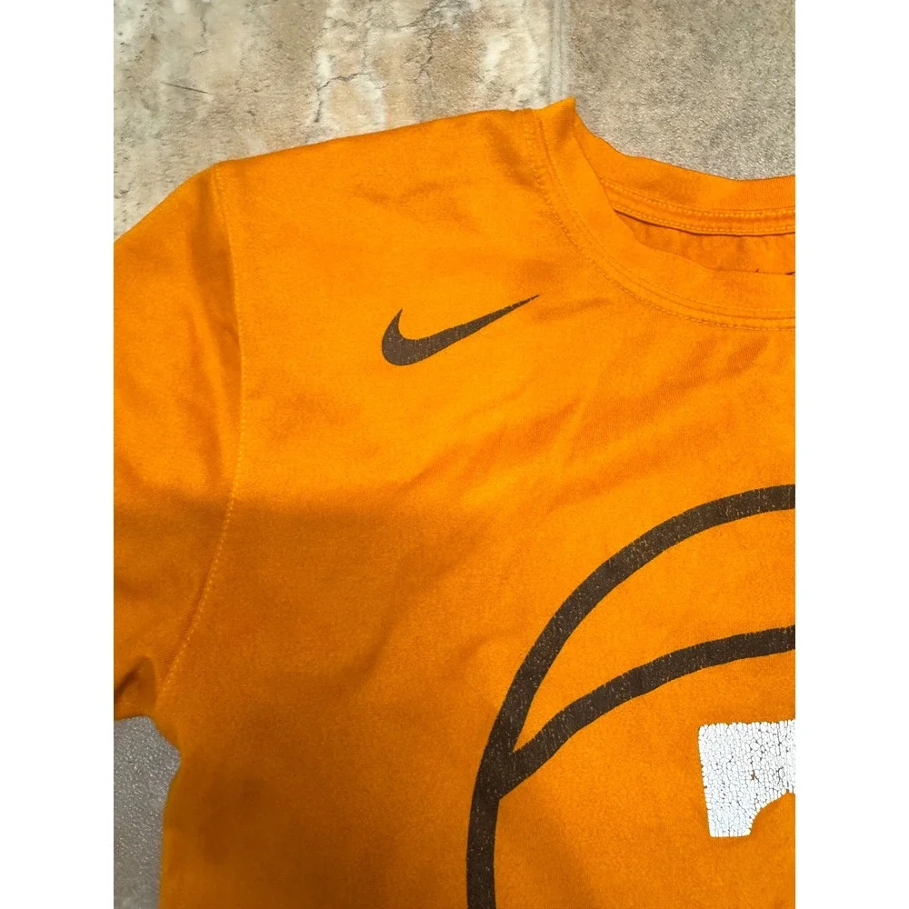 Nike Mens Tennessee Volunteers Dri-FIT Basketball T-Shirt Orange 1D11
